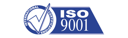 ISO 9001 certification logo