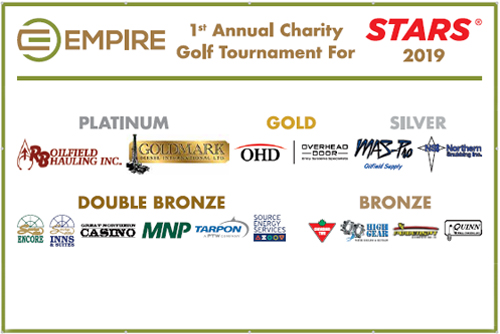 STARS Charity Golf Tournament Sponsors 2019